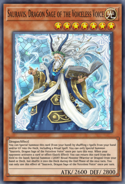 Sauravis, Dragon Sage of the Voiceless Voice