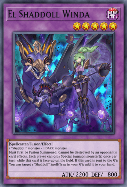 El Shaddoll Winda - Alternate Card Art