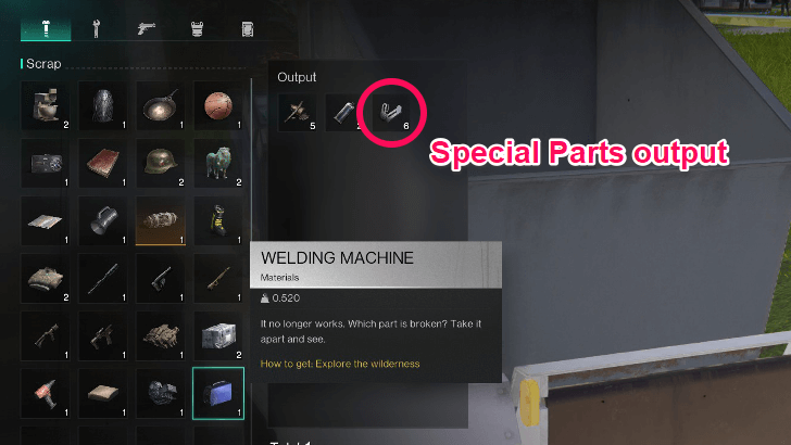 Once Human - Disassemble Junk for Special Parts