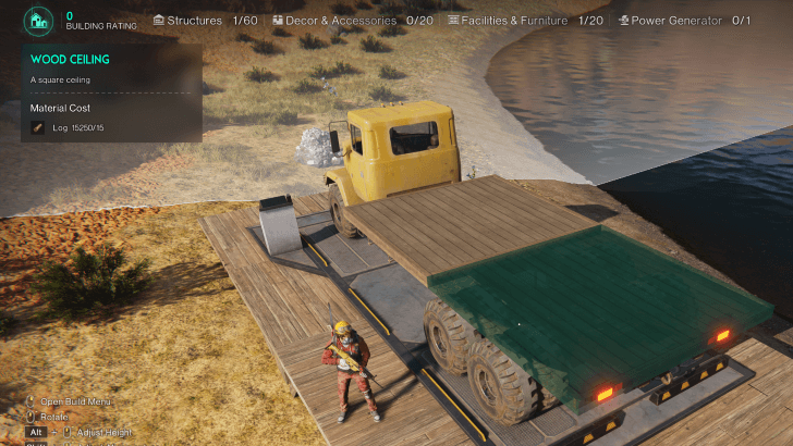 Once Human - Building on the Truck