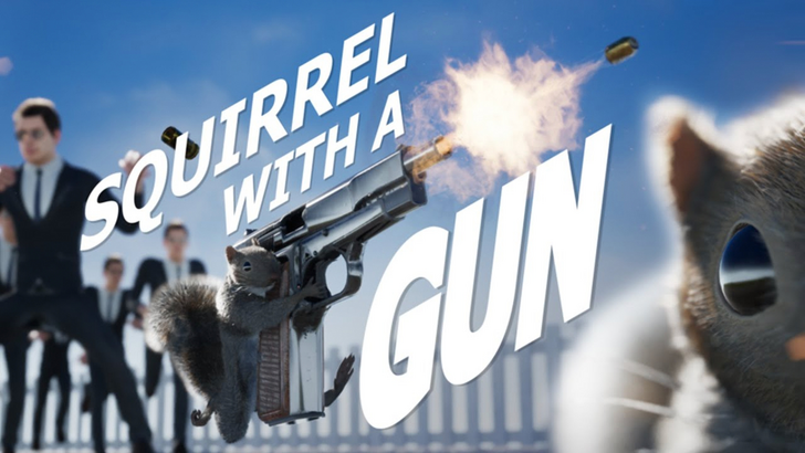 Squirrel With A Gun