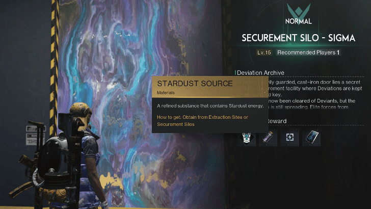 Once Human - Stardust Source in Securement Silos.png