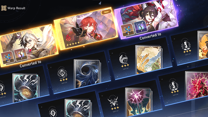 Honkai Star Rail - Pulling Multiple 5-Stars Within 10 Pulls