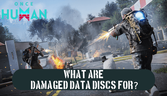 Once Human - What Are Damaged Data Discs For?