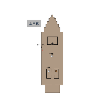 Phantom Ship Upper Deck