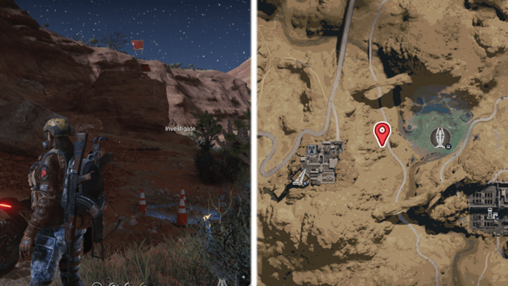 Once Human All Riddle Spots - Broken Billboard Riddle Spot - Large Break