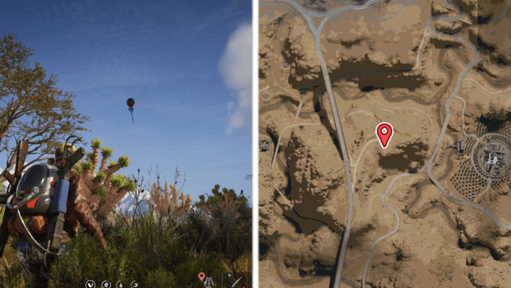 Once Human All Riddle Spots - Balloons Riddle Spot - Compact Infrared Indicator