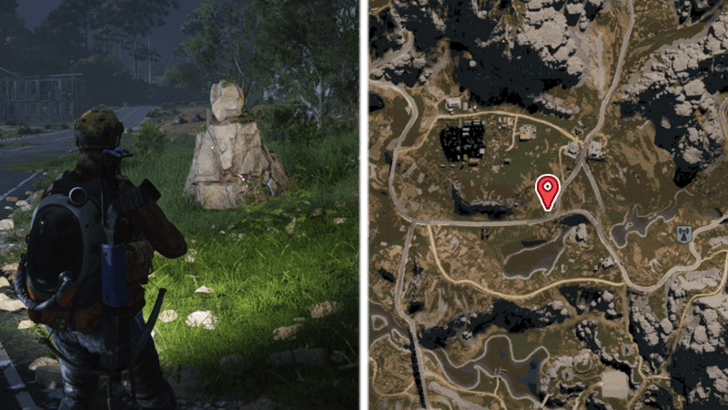 Once Human All Riddle Spots - Grenade Rock Riddle Spot - Integrated Flash Hider