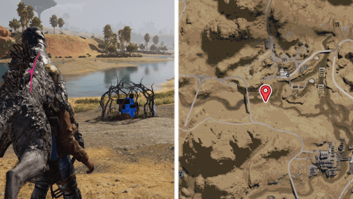 Once Human All Riddle Spots - Vine Cage Riddle Spot - Integrated Suppressor