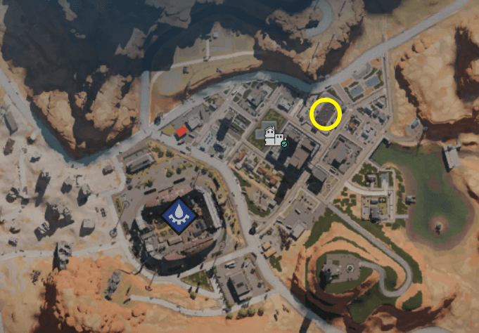 Once Human Blackfell Fallen Zone Gear Crate Map