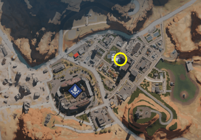 Once Human Blackfell Fallen Zone Gear Crate Map