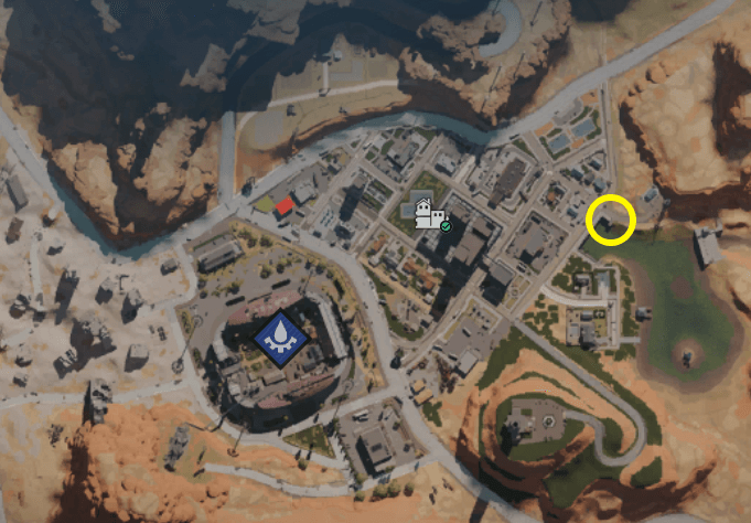 Once Human  Blackfell Fallen Zone Rift Anchor Map