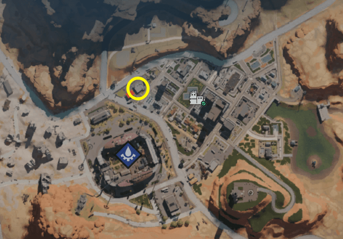 Once Human Blackfell Fallen Zone Weapon Crate Map