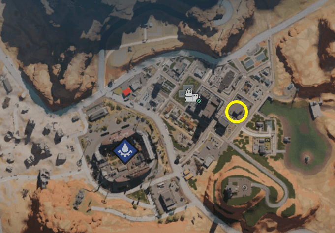 Once Human Blackfell Fallen Zone Gear Crate Map