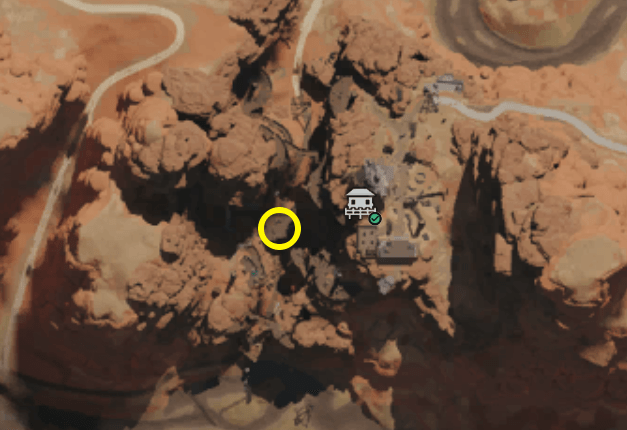 Once Human Fort Eyrie Gear Crate Map