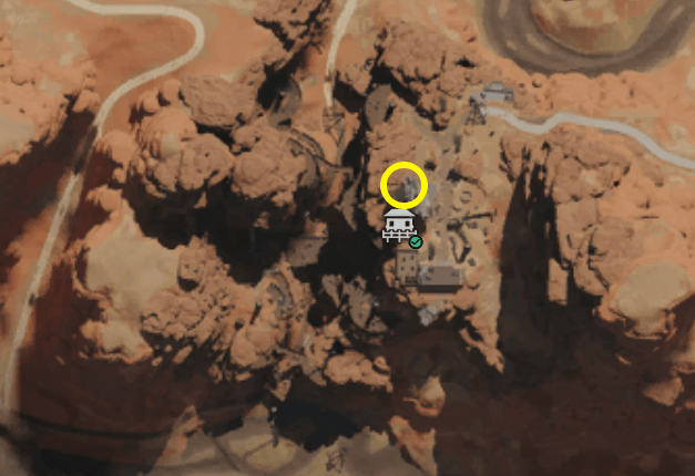 Once Human Fort Eyrie Gear Crate Map