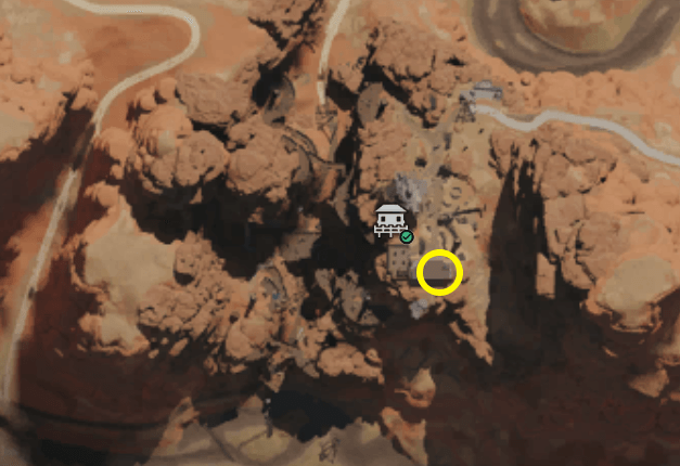 Once Human Fort Eyrie Weapon Crate Map