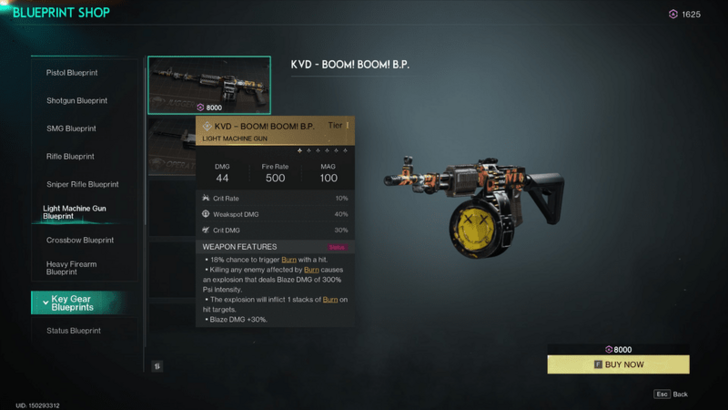 Once Human - KVD Boom! Boom! Burn Build Best Builds