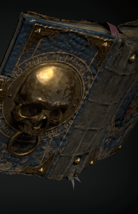 Diablo 4 - Golden Priest Scripture Weapon Transmog