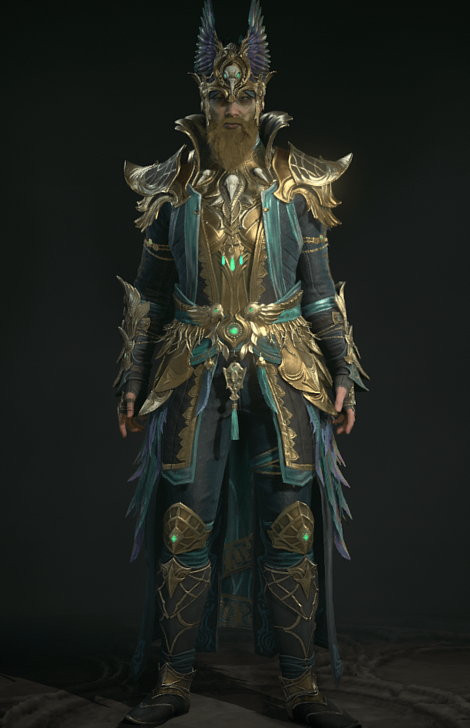Diablo 4 - Witch of the Woods  Armor Set Transmog