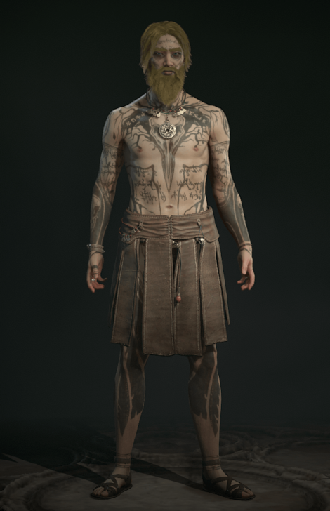 Diablo 4 - Witchwood Scars  Marking Transmog