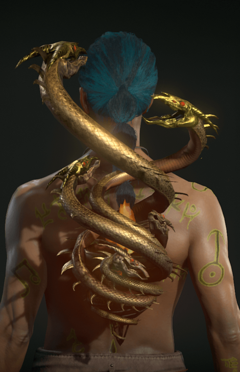 Five-Fold Hydra Emote