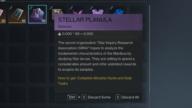 Once Human - Stellar Planula Description