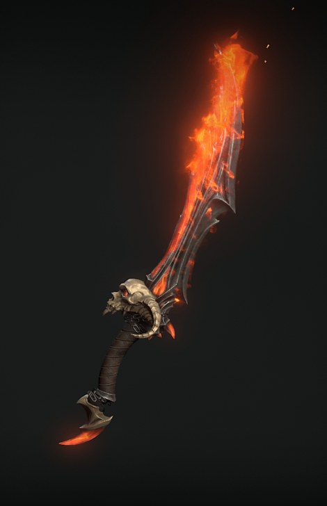 Diablo 4 - Risen Archenemy Dagger Weapon Transmog