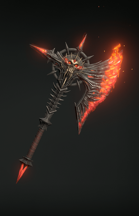 Diablo 4 - Risen Archenemy Axe Weapon Transmog