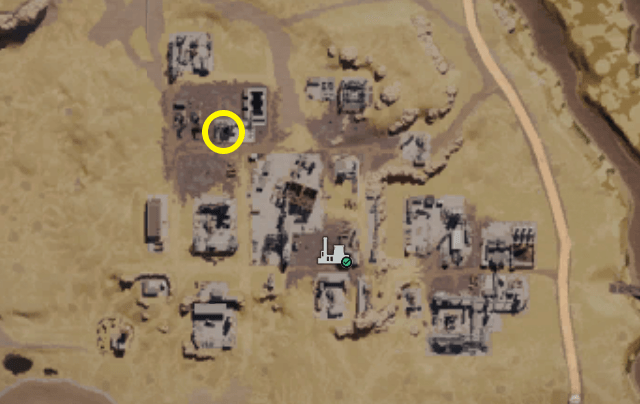 Once Human Blackfell Oil Fields Gear Crate Map