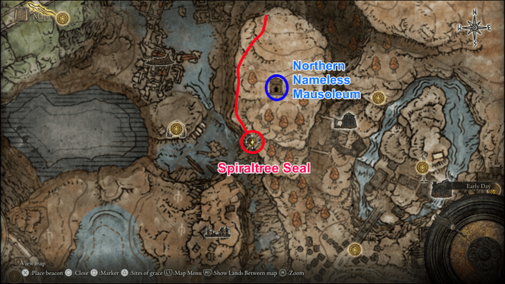 finding the Spiraltree Seal step 5