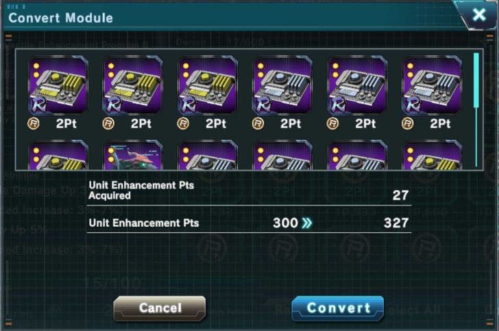 trade modules - Gundam UCE