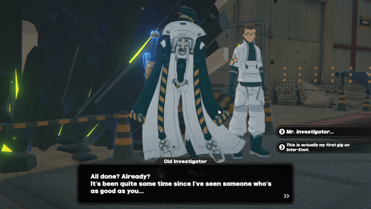 Talk to the Old Investigator