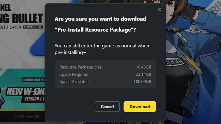 Pre-Install Download PC