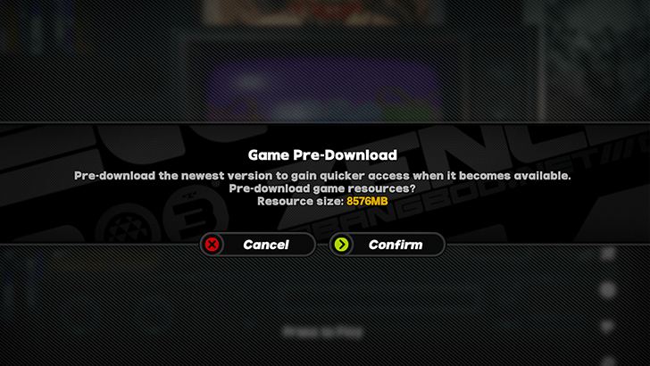Pre-Install iOS Confirm