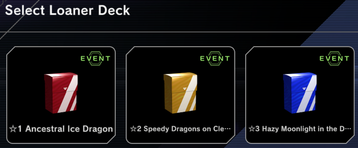 Water and Wind Festival - Three Loaner Decks