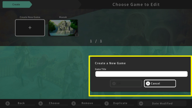 Add Title RPG MAKER WITH