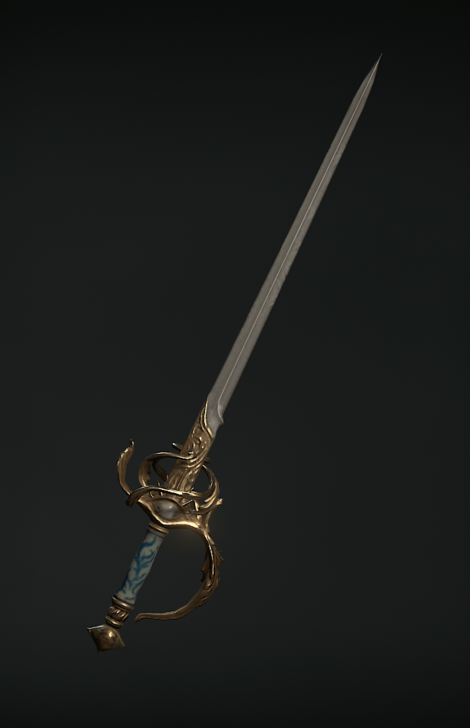 Heirloom Rapier Cosmetic