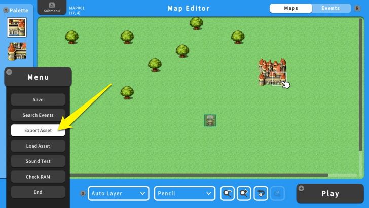 Export Asset RPG MAKER WITH