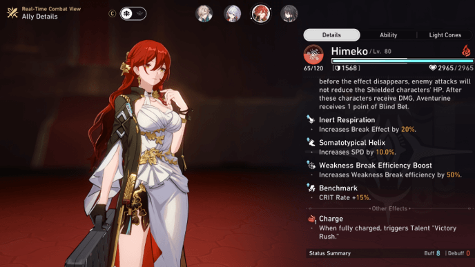 Honkai Star Rail - Himeko CR Boost