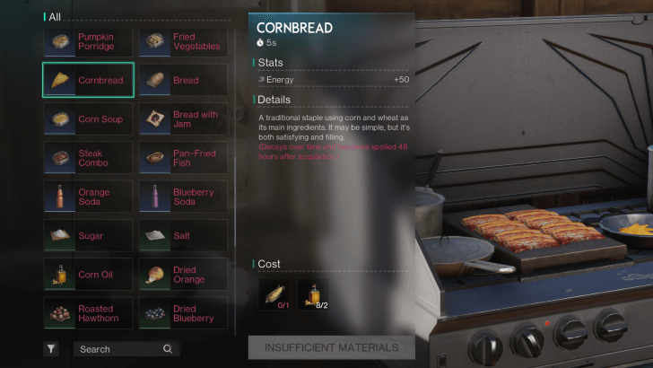 Once Human - Cornbread in a Stove