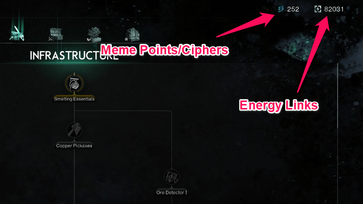 Once Human - Meme Points and Energy Links