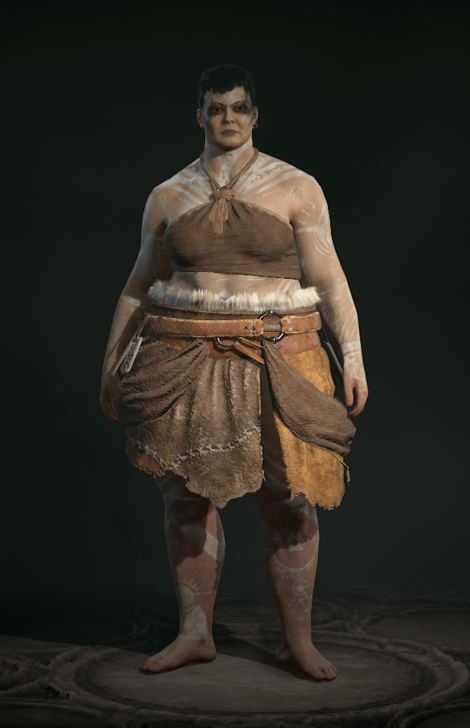 Diablo 4 - Heavenly Body  Marking Transmog