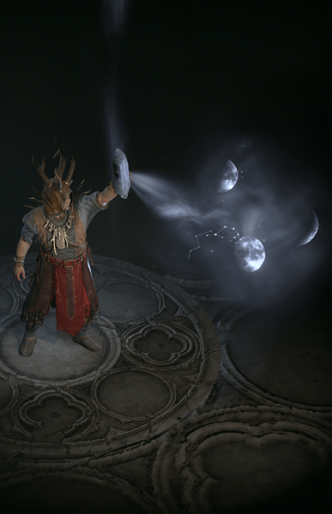 Lunar Crystallomancy Emote