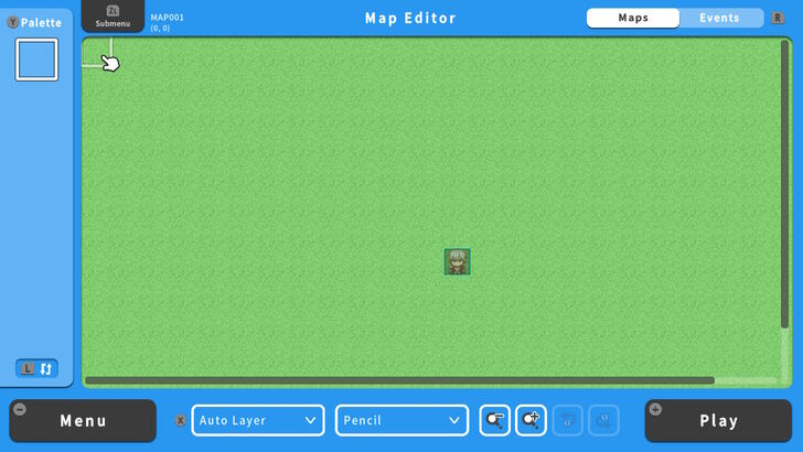 Map Editor Screen