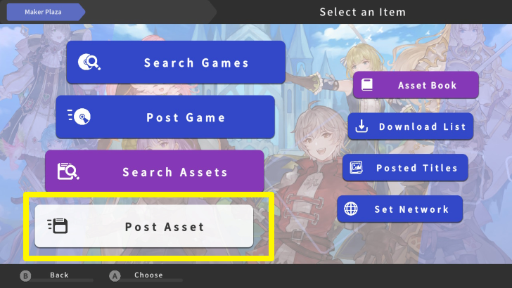 RPG MAKER WITH Post Asset