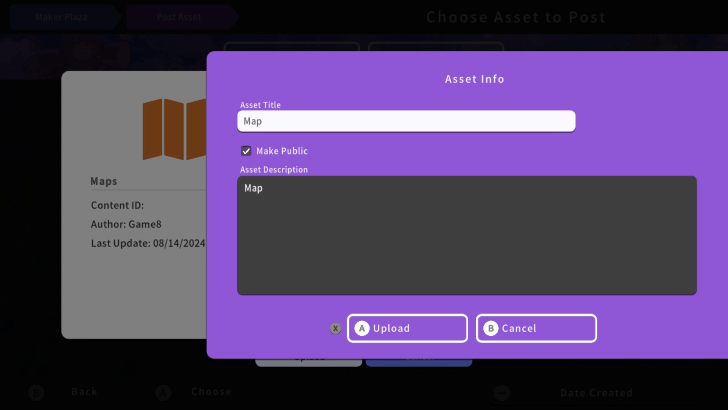 RPG MAKER WITH Asset Upload