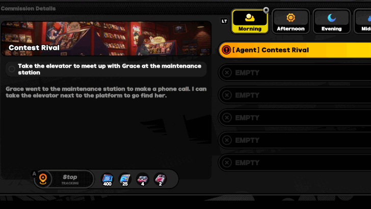 Appears as Contest Rival in the Schedule