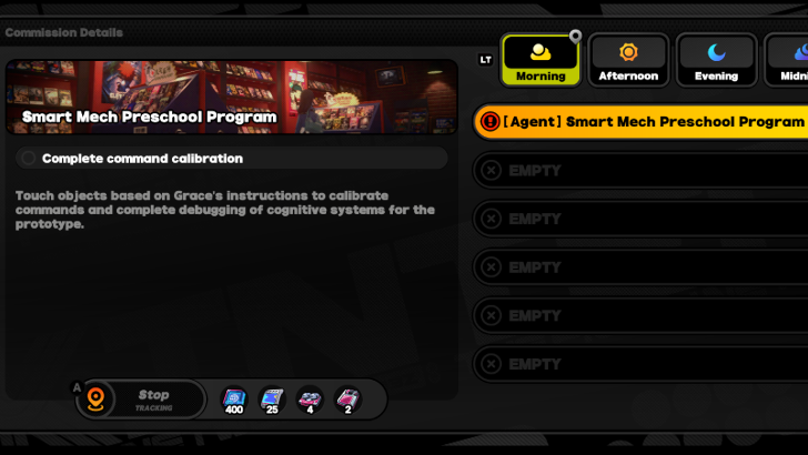 Appears as Smart Mech Preschool Program in the Schedule