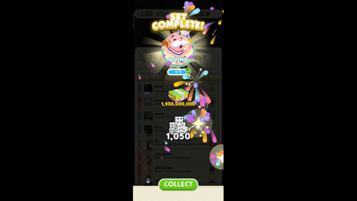 Monopoly GO! - Sticker Set Complete